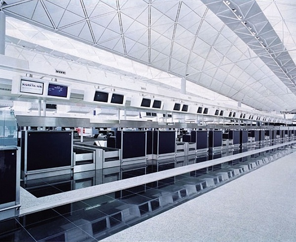 Обзор технологической мебели в аэропорту